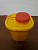 Емкость-контейнер д/колюще-режущих мед. отходов класса Б 0,5л цвет желтый МК-01
