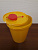 Емкость - контейнер для сбора колющих отходов класса Б 3л цвет желтый 